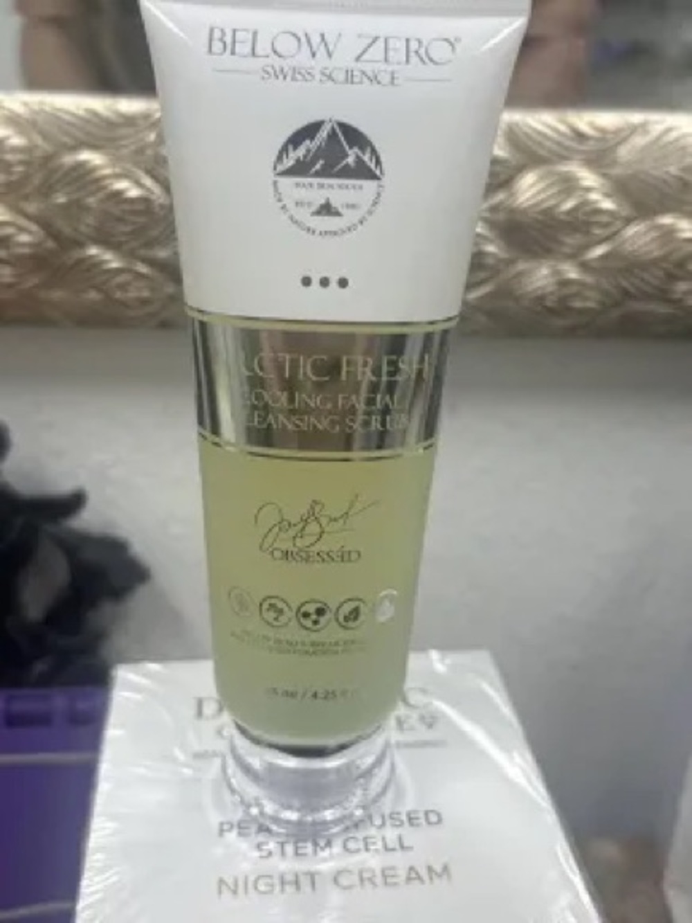 $150 Below Zero Arctic Fresh Cooling Facial Cleansing Scrub 4.25floz-New Sealed